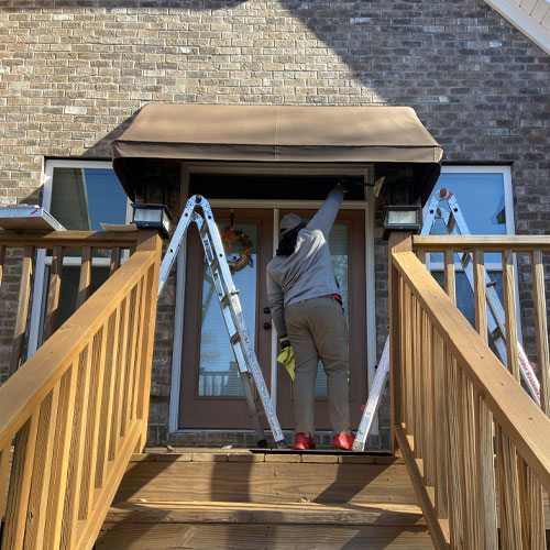 permanent-awnings-commercial-residential-home-midlands-sc home window tinting services